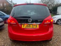 Used Vauxhall Meriva 120 HP (88 kW) 2016 Red MPV