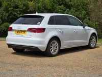 Used Audi A3 2014 White Hatchback