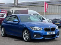 Used BMW 120 M Sport 190 HP (139 kW) 2016 Blue Hatchback