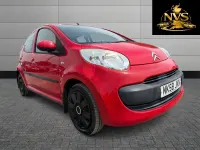 Used Citroën C1 67 HP (49 kW) 2008 Red Hatchback