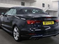 Used Audi A3 Cabriolet S-Line 150 HP (110 kW) 2017 Black Cabriolet