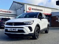 Used Vauxhall Crossland Elite 128 HP (94 kW) 2021 White SUV