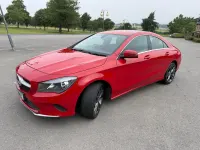 Used Mercedes CLA200 2017 Red Coupe