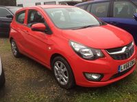 Used Vauxhall Viva 75 HP (55 kW) 2016 Red Hatchback