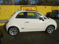Used Fiat 500 Lounge 69 HP (50 kW) 2011 White Hatchback