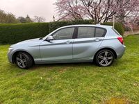 Used BMW 116 Sport Line 2014 Blue Hatchback