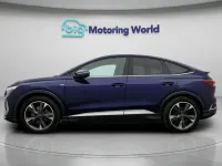 Used Audi Q4 e-tron S-Line 125 kW (170 HP) 2023 Blue SUV