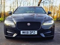 Used Jaguar XF Sportbrake R-Sport 180 HP (132 kW) 2018 Black Estate