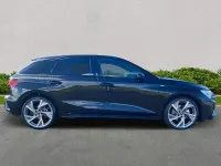 Begagnad Audi A3 Black Edition 204 HK (150 kW) 2025 Svart Halvkombi