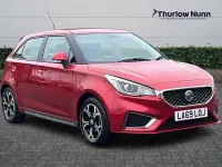 Used MG MG3 Exclusive 106 HP (77 kW) 2019 Red Hatchback