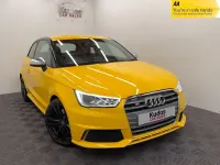 Used Audi S1 231 HP (169 kW) 2017 Yellow Hatchback