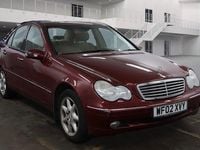 Used Mercedes C240 Elegance 2002 Red Sedan