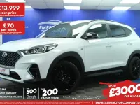 Used Hyundai Tucson N Line 132 HP (97 kW) 2020 White SUV