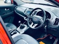 Used Kia Sportage 114 HP (83 kW) 2015 Orange SUV