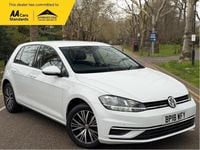 Used VW Golf VII SE 125 HP (91 kW) 2018 White Hatchback