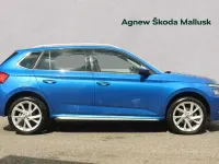 Used Skoda Kamiq SE L Executive 81 HP (59 kW) 2023 Race blue metallic SUV