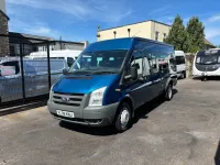 Used Ford Transit 113 HP (83 kW) 2009 Blue Van