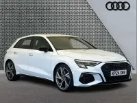 Used Audi S3 Sportback Black Edition 306 HP (225 kW) 2024 White Hatchback