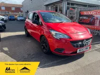 Used Vauxhall Corsa 69 HP (50 kW) 2015 Red Hatchback