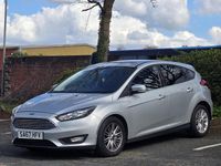Used Ford Focus Zetec 120 HP (88 kW) 2017 Silver Hatchback