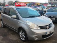 Used Nissan Note Tekna 110 HP (80 kW) 2011 Silver Hatchback