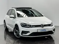Used VW Golf VII R-line 150 HP (110 kW) 2018 White Hatchback