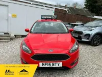 Used Ford Focus Zetec 2015 Red Hatchback