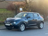Used Nissan Juke Acenta 110 HP (80 kW) 2013 Blue SUV