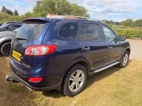 Used Hyundai Santa Fe Premium 197 HP (144 kW) 2010 Blue SUV