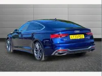 Used Audi A5 S-Line 204 HP (150 kW) 2023 Blue Coupe