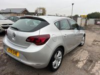 Used Vauxhall Astra SRi 165 HP (121 kW) 2015 Silver Hatchback
