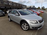 Used Skoda Octavia Scout 4x4 2017 Silver Estate