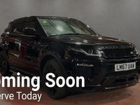Used Land Rover Range Rover evoque HSE Dynamic 2017 Black Estate