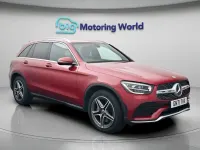 Used Mercedes GLC220 AMG line 194 HP (142 kW) 2021 Red SUV