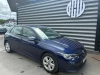 Used VW Golf VII Life 150 HP (110 kW) 2020 Blue Hatchback
