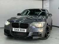Used BMW 120 M Sport 184 HP (135 kW) 2014 Grey Hatchback