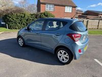 Used Hyundai i10 SE 2015 Blue Hatchback