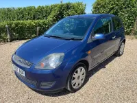 Used Ford Fiesta Style 75 HP (55 kW) 2007 Blue Hatchback