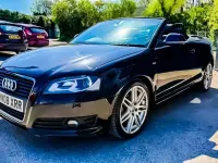 Usado Audi A3 Cabriolet S-Line 140 HP (102 kW) 2008 Preto Cabrios