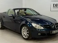 Used Mercedes SLK350 2007 Blue Cabriolet