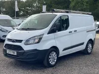 Used Ford Transit Custom 105 HP (77 kW) 2017 White Van