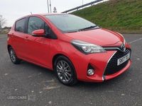 Used Toyota Yaris 90 HP (66 kW) 2017 Red Hatchback