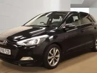 Used Hyundai i20 Premium 84 HP (61 kW) 2016 Black Hatchback