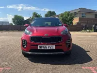 Begagnad Kia Sportage GT-Line S 2017 Röd SUV