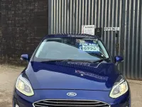 Used Ford Fiesta Zetec 70 HP (51 kW) 2017 Blue Hatchback