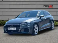 Used Audi A3 S-Line 108 HP (79 kW) 2023 Grey Sedan