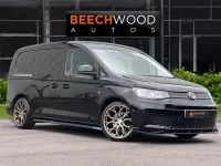 Used VW Caddy S 102 HP (75 kW) 2021 Black MPV