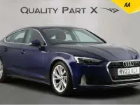 Used Audi A5 Sportback Sport 2023 Blue Hatchback
