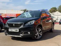 Used Peugeot 2008 Allure 97 HP (71 kW) 2017 Black SUV