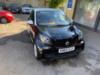 Used Smart ForFour Passion 71 HP (52 kW) 2015 Black Hatchback